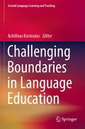 Cover: Challenging Boundaries in Language Education - Springer