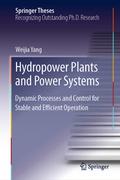 Cover: Hydropower Plants and Power Systems - Springer