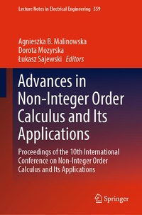 Enlarge image Cover: Advances in Non-Integer Order Calculus and Its Applications - Springer
