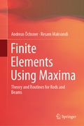 Cover: Finite Elements Using Maxima - Springer