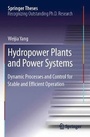 Cover: Hydropower Plants and Power Systems - Springer
