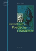 Cover: Giambattista Vico - Poetische Charaktere - De Gruyter