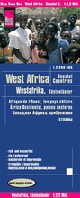 Abbildung von: Reise Know-How Landkarte Westafrika, Küstenländer (1:2.200.000) : von Senegal bis Nigeria - Reise Know-How Verlag Peter Rump GmbH