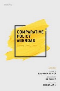 Enlarge image Cover: Comparative Policy Agendas - OUP eBook
