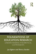 Cover: Foundations of Education Research - Routledge