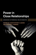 Cover: Power in Close Relationships - Cambridge University Press