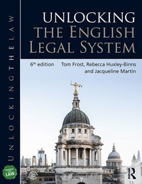 Enlarge image Cover: Unlocking the English Legal System - Routledge