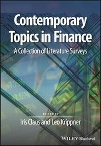 Enlarge image Cover: Contemporary Topics in Finance - A Collection of Literature Surveys - Wiley