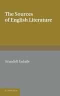 Cover: The Sources of English Literature - Cambridge University Press