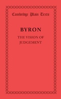 Cover: The Vision of Judgement - Cambridge University Press