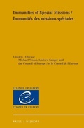 Cover: Immunities of Special Missions/Immunites des missions speciales - Martinus Nijhoff