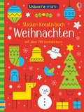 Cover: Usborne Minis - Sticker-Kreativbuch: Weihnachten - Usborne