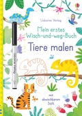 Cover: Mein erstes Wisch-und-weg-Buch: Tiere malen - Usborne