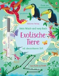 Cover: Mein Wisch-und-weg-Buch: Exotische Tiere - Usborne