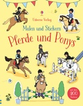 Cover: Malen und Stickern: Pferde und Ponys - Usborne