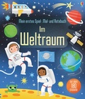 Cover: Mein erstes Spiel-, Mal- und Ratebuch: Im Weltraum - Usborne