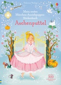 Cover: Mein erstes M&auml;rchen-Anziehpuppen-Stickerbuch: Aschenputtel - Usborne