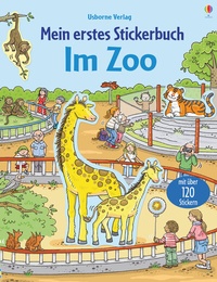 Enlarge image Cover: Mein erstes Stickerbuch: Im Zoo - Usborne
