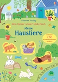 Cover: Mein Immer-wieder-Stickerbuch: Meine Haustiere - Usborne