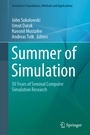 Cover: Summer of Simulation - Springer