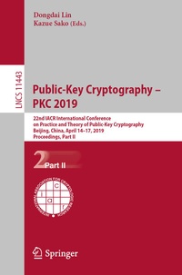 Abbildung von: Public-Key Cryptography - PKC 2019 - Springer