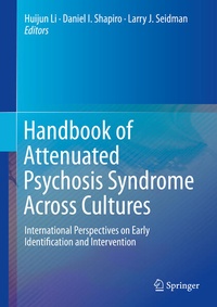 Bild: Handbook of Attenuated Psychosis Syndrome Across Cultures - Springer