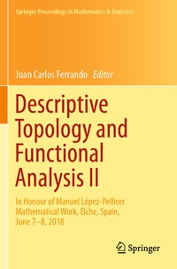 Abbildung von: Descriptive Topology and Functional Analysis II - Springer