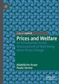 Cover: Prices and Welfare - Palgrave Pivot