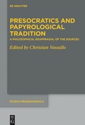 Cover: Presocratics and Papyrological Tradition - De Gruyter