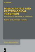 Cover: Presocratics and Papyrological Tradition - De Gruyter