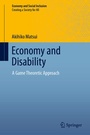 Cover: Economy and Disability - Springer
