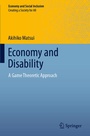 Cover: Economy and Disability - Springer