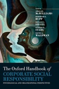 Cover: The Oxford Handbook of Corporate Social Responsibility - Oxford University Press