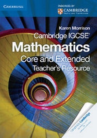 Enlarge image Cover: Cambridge IGCSE Mathematics Teacher's Resource CD-ROM - Cambridge University Press