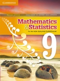 Cover: Mathematics and Statistics for the New Zealand Curriculum Year 9 - Cambridge University Press