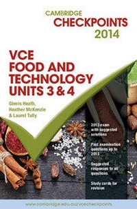 Enlarge image Cover: Cambridge Checkpoints VCE Food Technology Units 3 and 4 2014 and Quiz Me More - Cambridge University Press