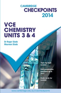 Abbildung von: Cambridge Checkpoints VCE Chemistry Units 3 and 4 2014 - Cambridge University Press