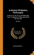 Cover: A History of Modern Philosophy - Franklin Classics Trade Press
