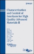 Cover: Characterization and Control of Interfaces for High Quality Advanced Materials II - Ceramic Transactions V198 - Wiley