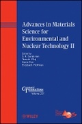 Cover: Advances in Materials Science for Environmental and Nuclear Technology II - Ceramic Transactions V227 - Wiley
