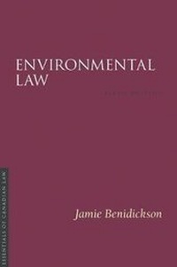 Bild: Environmental Law 5/e - Irwin Law Inc