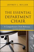 Cover: The Essential Department Chair - Jossey-Bass