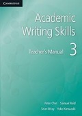 Cover: Academic Writing Skills 3 Teacher's Manual - Cambridge University Press