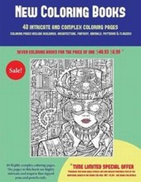Enlarge image Cover: New Coloring Books (40 Complex and Intricate Coloring Pages) - Coloring Pages