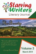 Cover: Starving Writers Literary Journal -March 2019 - Truesource Publishing