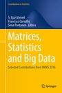 Cover: Matrices, Statistics and Big Data - Springer