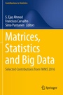 Cover: Matrices, Statistics and Big Data - Springer