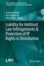 Cover: Liability for Antitrust Law Infringements & Protection of IP Rights in Distribution - Springer