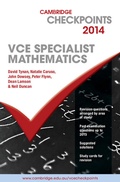 Cover: Cambridge Checkpoints VCE Specialist Mathematics 2014 - Cambridge University Press