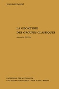 Cover: La geometrie des groupes classiques - Springer